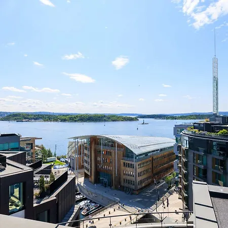Dinbnb L High-end L Balcony L Rooftop L Self Check-in オスロ